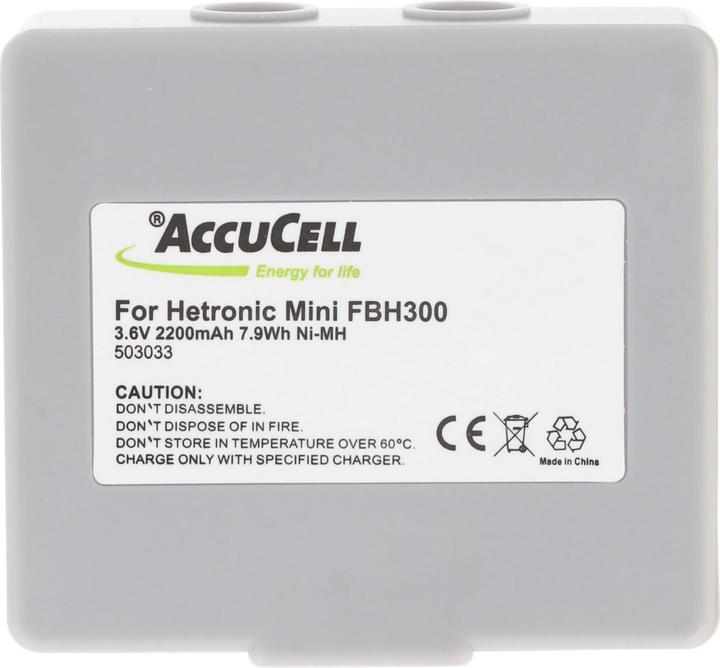 Image du produit AccuCell Batterie Hetronic commande de grue, ABITRON KH68300520.A HETRONIC 68300510, 68300520, 68300525 (600 mAh)