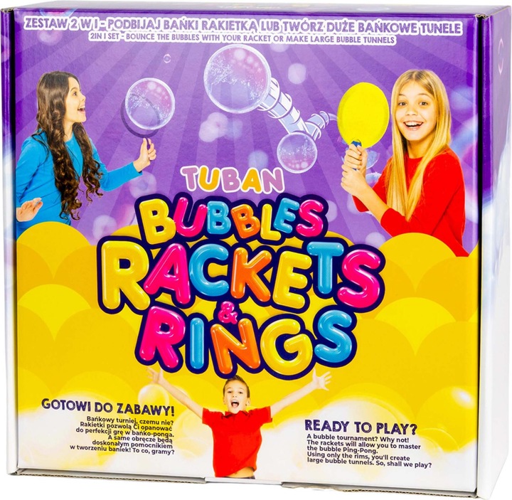 Actual product image Tuban Bubble Rockets and Bubble Rings (TU3438)