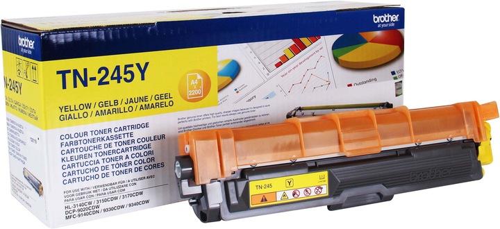 Actual product image Brother Tn-245y (Y)