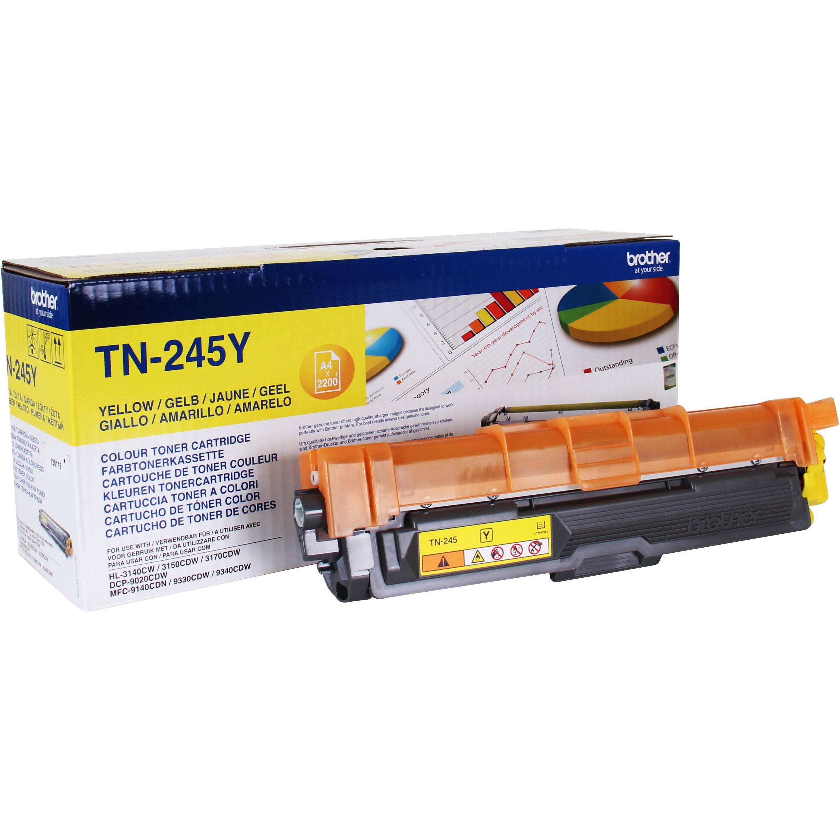 Brother, Toner, Tn-245y (Y)