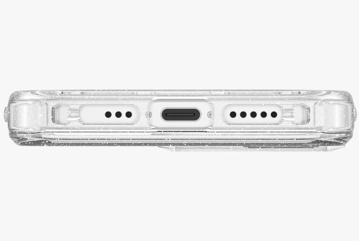 Actual product image Uniq LifePro Xtreme Case for iPhone 17 Magclick Charging Clear/Glitter (Apple iPhone 17)