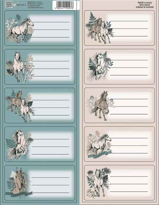 Produktbild Beniamin Nice&Pretty Notizbuchaufkleber