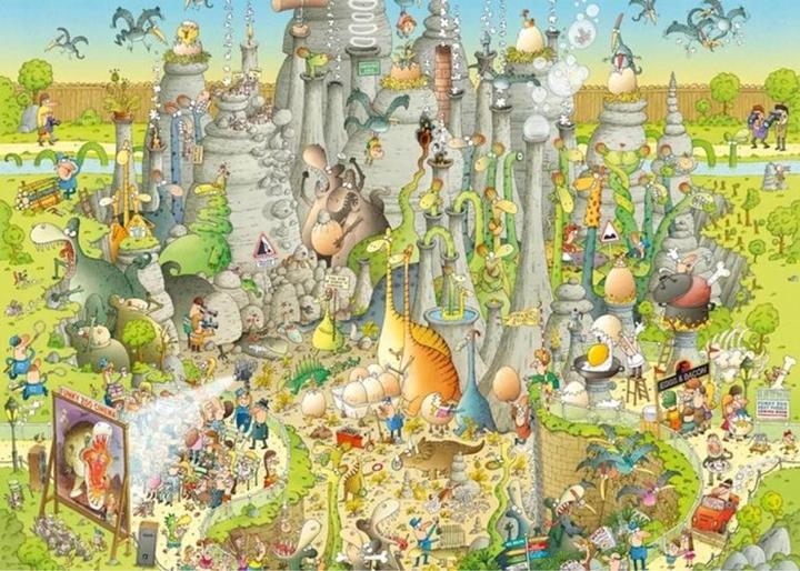Actual product image Heye Jurassic habitat (1000 pieces)