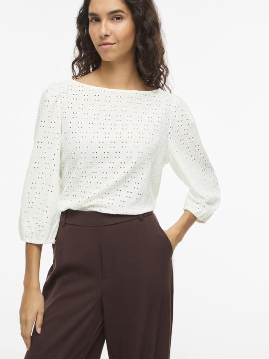 Immagine prodotto Vila VIFRIMA U-Boot-Ausschnitt Oberteil mit 3/4-Ärmeln (S)