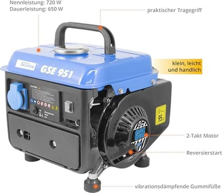 Immagine prodotto Guede GSE 951 (720 W, 3.80 l)