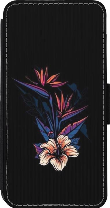 Image du produit PhoneLook Coque Wallet noir Dark Flowers (Apple iPhone 13 Pro Max)