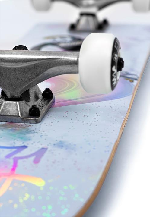 Actual product image Enuff Skully Hologram Mini Skateboard