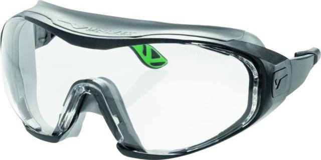 Produktbild Magni Univet 6X1.00.00.00 Vollsichtbrille "6X1" mit klarem Glas in dunkelgrau/grün