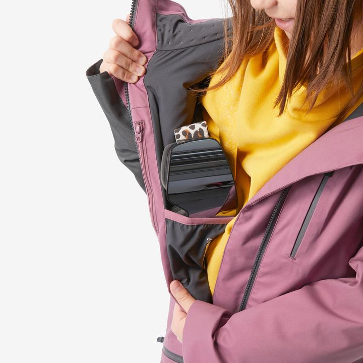 Produktbild Wedze Schneeanzug Skianzug Kinder warm wasserdicht - 900 rosa (164)