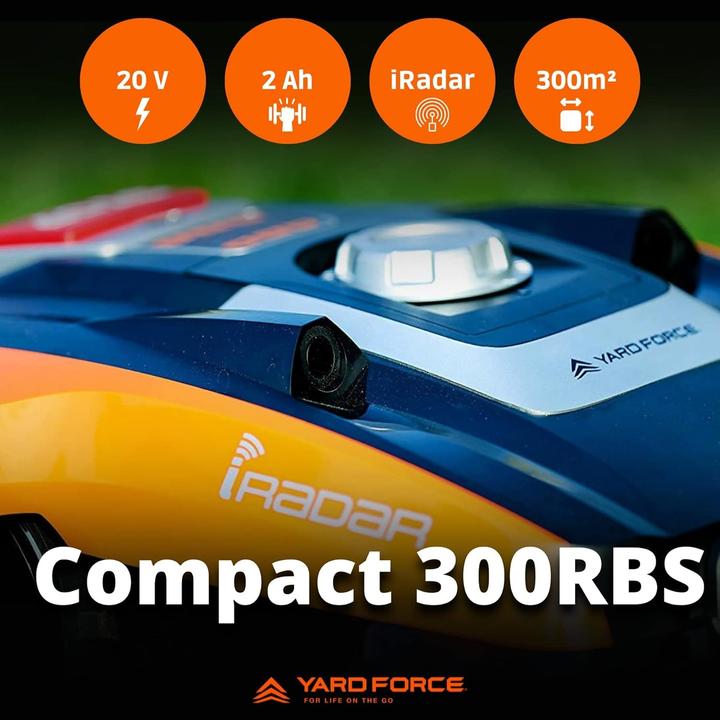 Produktbild Yard Force Compact 300RBS (300 m², Begrenzungskabel)