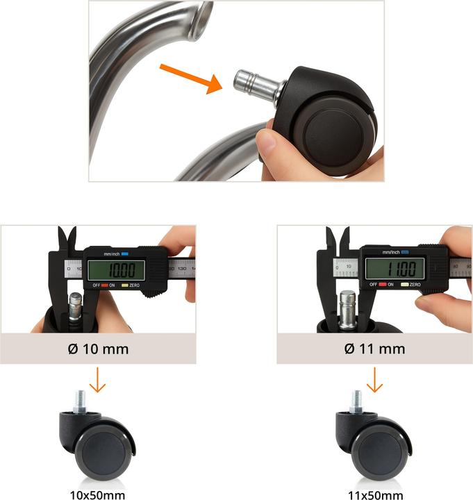 Produktbild Hjh Office 5x ROLO M10/50mm