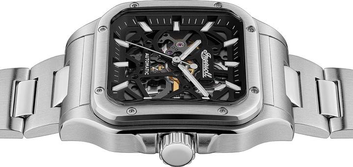Actual product image Ingersoll 1892 Herrenuhr THE OLLIE (Analogue wristwatch, Skeleton watch, 42 mm)