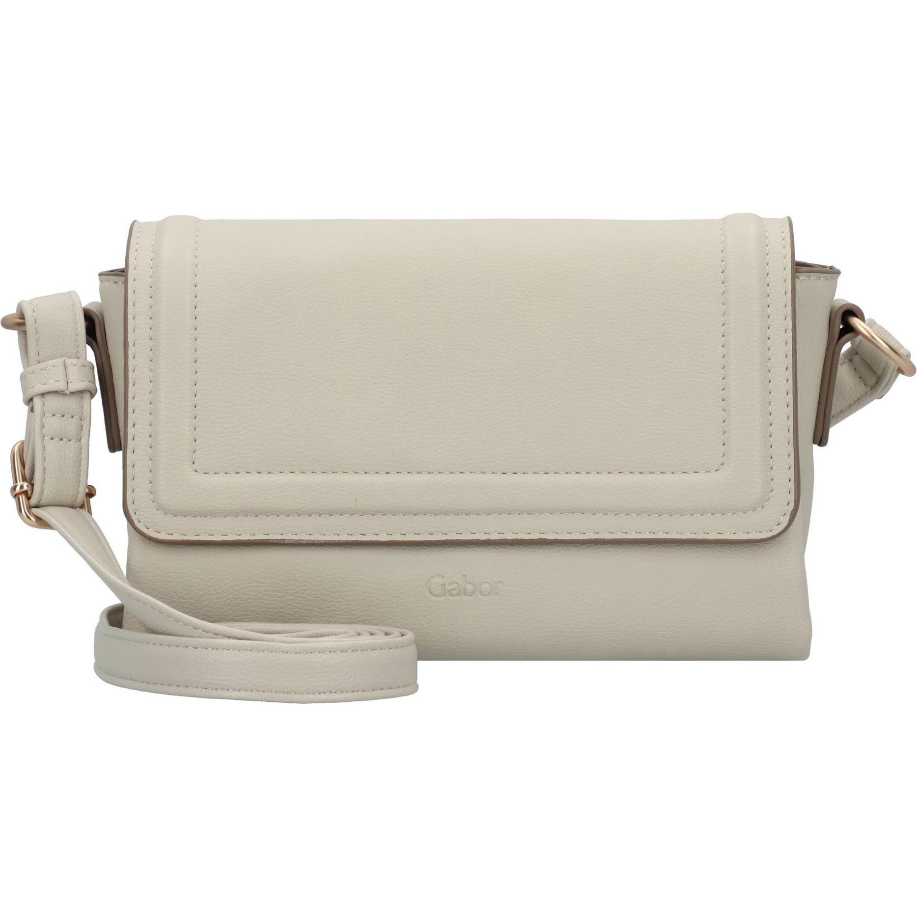 Gabor, Handtasche, Gillian Umhängetasche 22 cm, Weiss