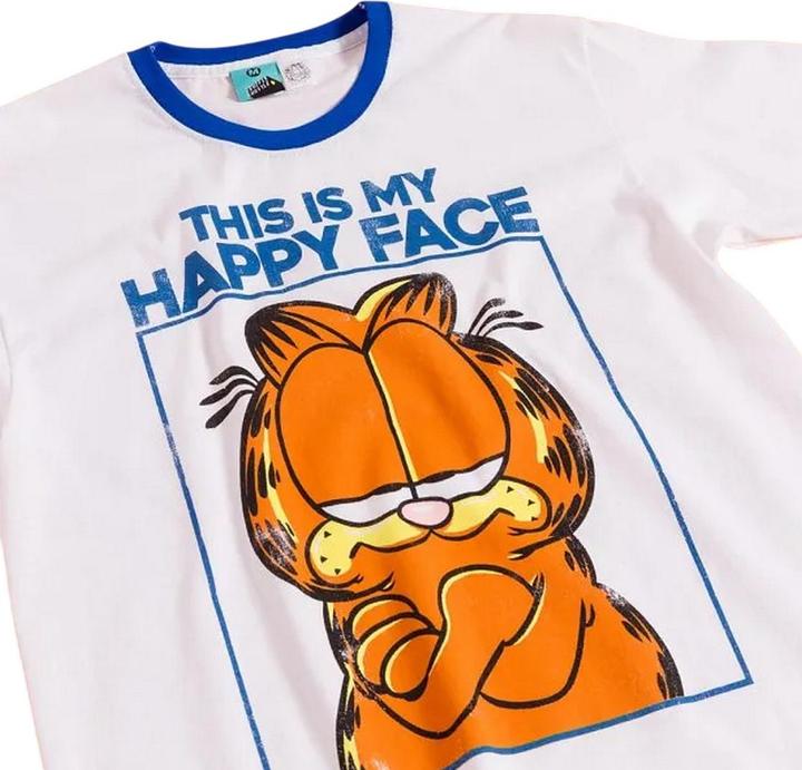 Produktbild Garfield Happy Face TShirt RingerStil (M)
