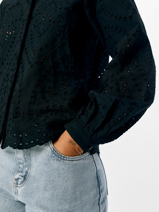 Produktbild Object Broderie Anglaise Hemd (34)