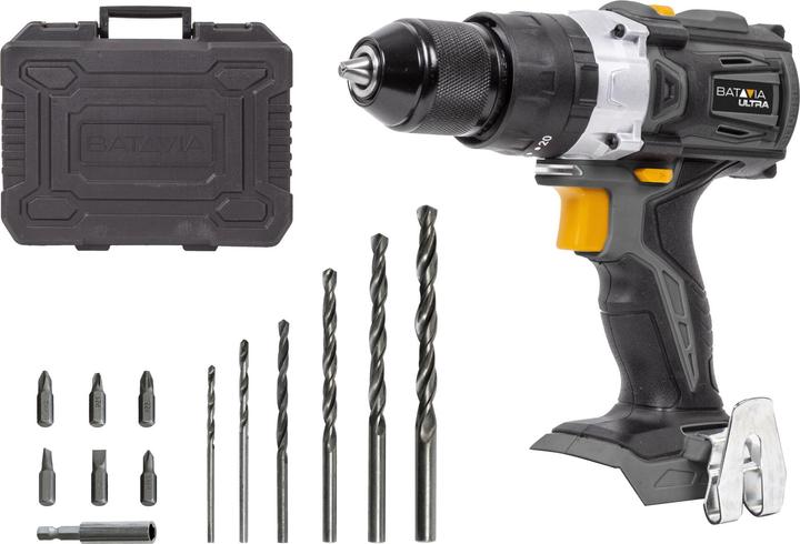 Actual product image Batavia 18V Brushless cordless impact drill 60 Nm SET (without battery and charger / in case) (Rechargeable battery operated)