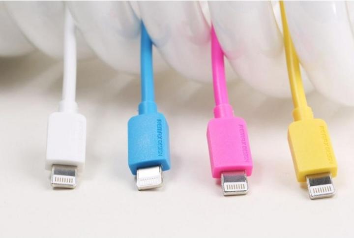 Actual product image Remax Lightning High Speed Charge & Sync USB Cable (1.50 m, 65 W)