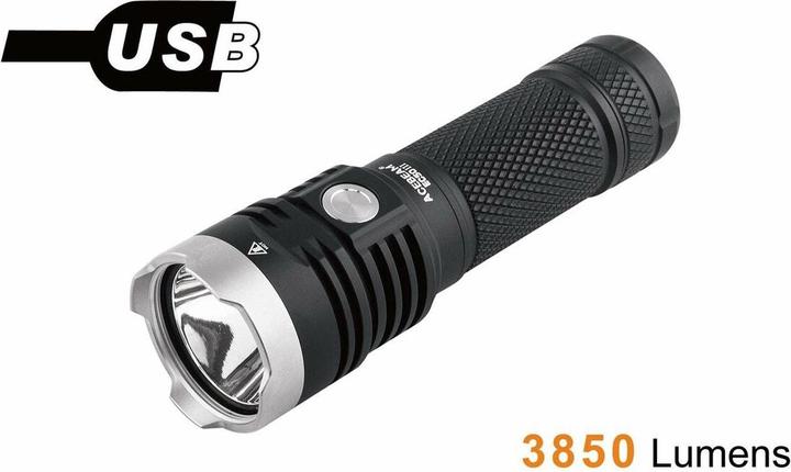 Produktbild AceBeam EC20 SFT-25R HI Schwarze Taschenlampe (10.95 cm, 2500 lm)