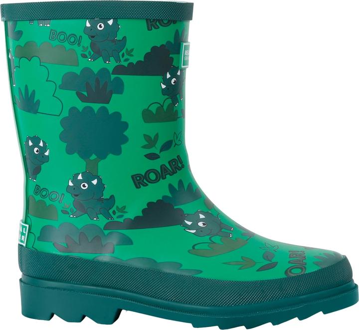 Actual product image Regatta Childrens/Kids Mudplay II Stompy The Dinosaur Wellington Boots (32)
