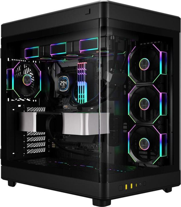Actual product image Gamdias NESO P1 PRO GAMING Fulltower Black retail (E-ATX)