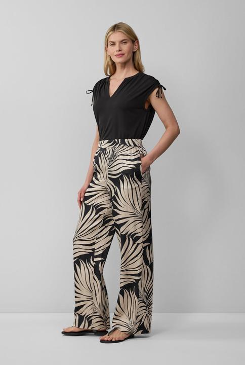 Actual product image S.Oliver Hose Fliessende Wide-Leg-Hose aus Satin (36)