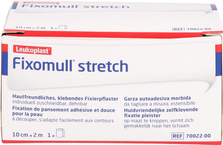 Produktbild BSN Fixomull stretch 10 cm x 2 m Klebevlies zur vollflächigen Verbandfixierung, 1 St. Pflaster (1x)
