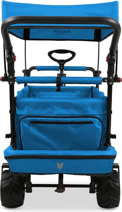 Produktbild Fuxtec Strand-Bollerwagen FX-CTB800 mit UV-geschütztem Sonnendach,Schiebegriff & Innenraumverlängeru