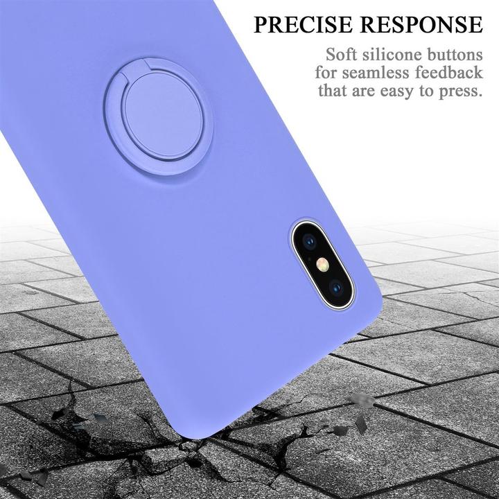 Actual product image Cadorabo TPU Liquid Ring Silicone Case Cover (Apple iPhone XS Max)