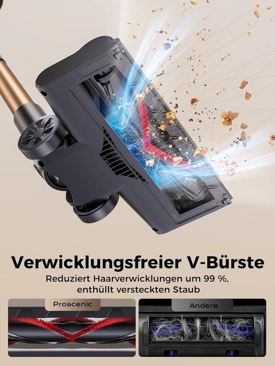 Produktbild Proscenic Kabelloser Akkustaubsauger P11 Ultra