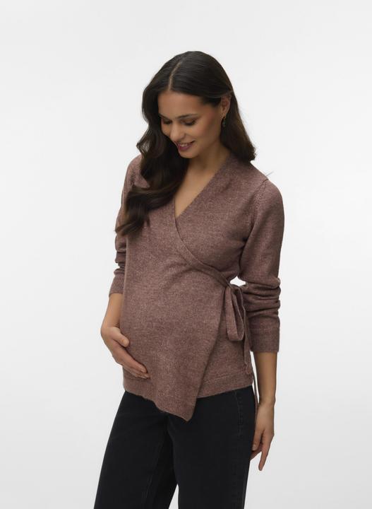 Immagine prodotto Mamalicious Normal geschnitten V-Ausschnitt Pullover Gestricktes Oberteil (S)