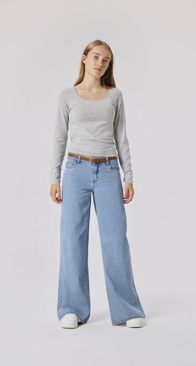 Produktbild Name it Nlfkizza Dnm Lw Wide Pant Noos (176)
