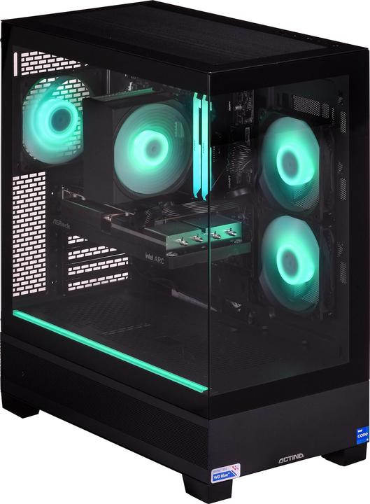 Produktbild Actina Gaming GameOn (Intel Core i5-12400F, 32 GB, 1000 GB, Arc A580)