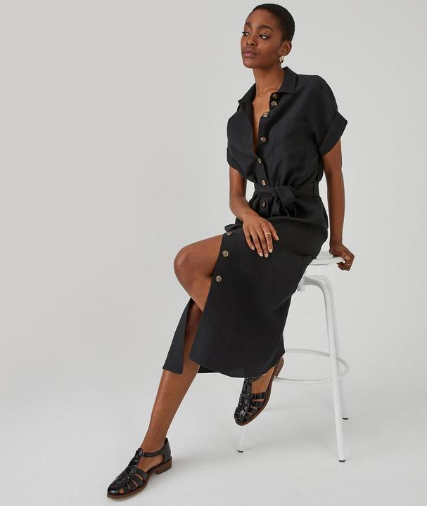 Produktbild La Redoute Collections Hemdblusenkleid Signature (38)