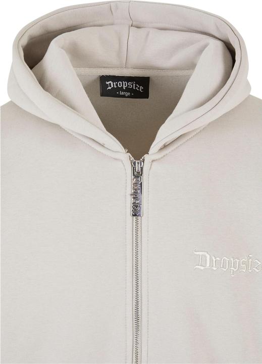 Actual product image Dropsize Super Heavy Oversize Blank Zip Hoodie - 124677 (XL)