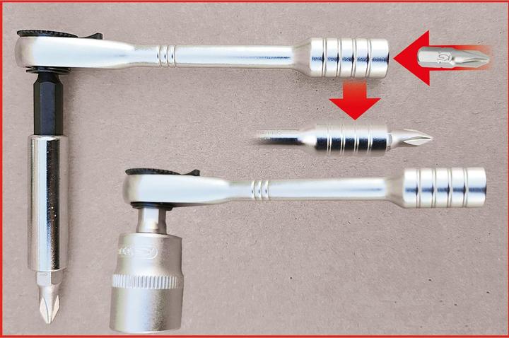 Actual product image KS Tools 1/4 bit set 911.2010 (1/4")