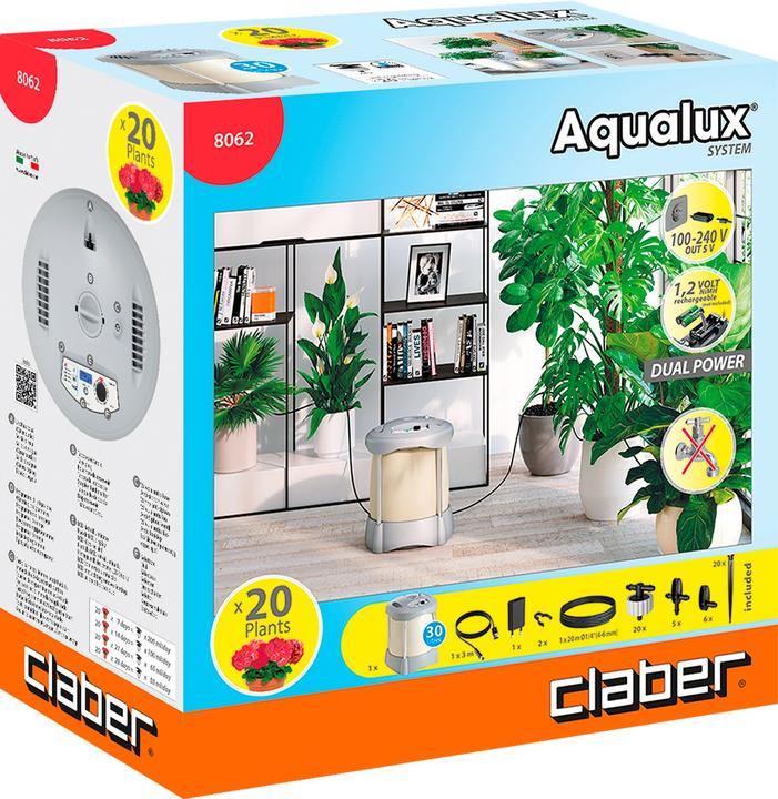 Produktbild Claber Aqualux System (Tropfbewässerung Set)
