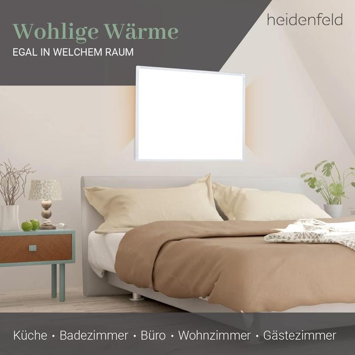 Actual product image Heidenfeld Infrared heating (1000 W)