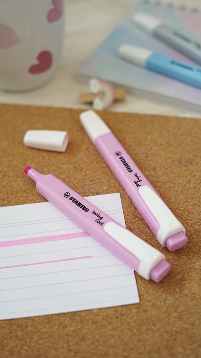Produktbild STABILO swing cool Pastel Textmarker (Purple, 1 mm, 1 x)