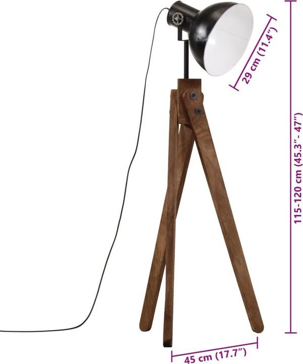 Produktbild vidaXL Stehlampe (E27)