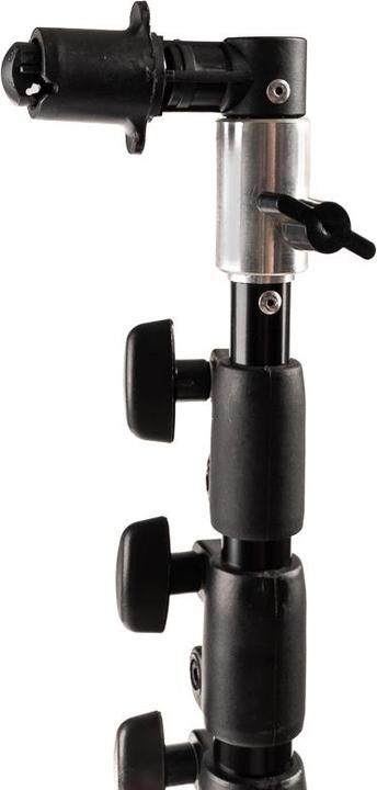 Immagine prodotto Caruba Supporto per riflettore nero con sfondo/pinza per riflettore (210 cm)