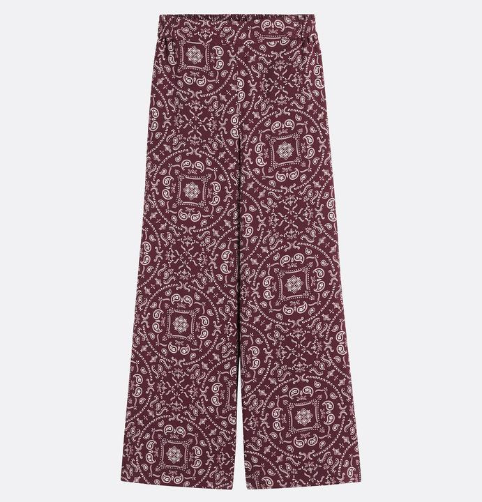 Actual product image La Redoute Collections Weite Hose mit hoher Taille (34)