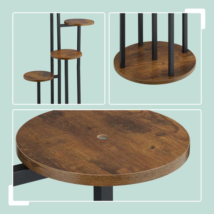 Actual product image Relaxdays Pflanzenständer Industrial Design