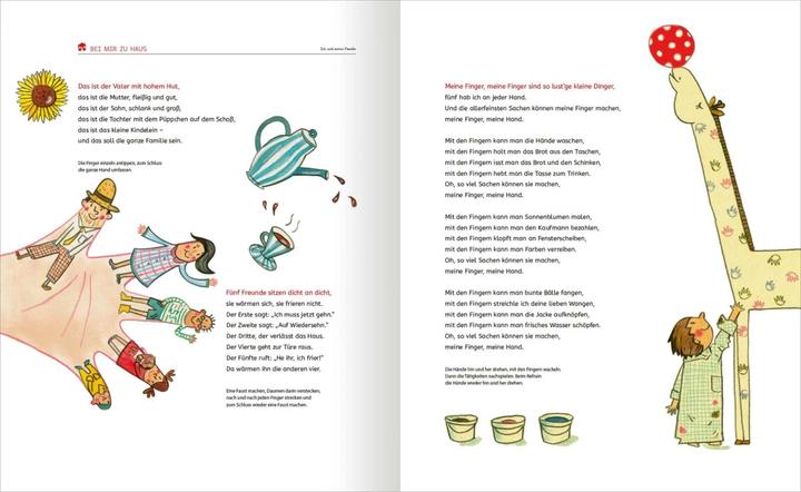 Image du produit Die ganze Welt der Lieder und Reime (Allemand, Gerlinde Wiencirz, Yayo Kawamura, 2024)