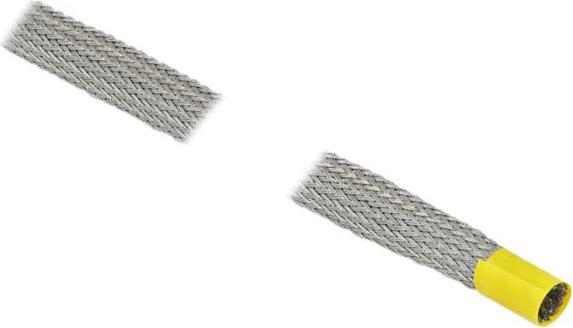Produktbild Delock Kabelschlauch zur EMV Abschirmung 2 m x 6 mm Grau (Kabelschlauch, 200 cm)