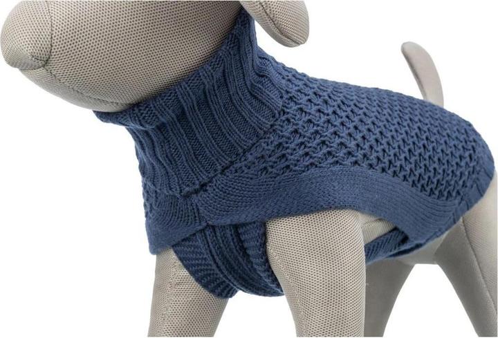 Actual product image Trixie Jumper Norwood XS, 30 cm, dark blue (XS, Dog jumper)