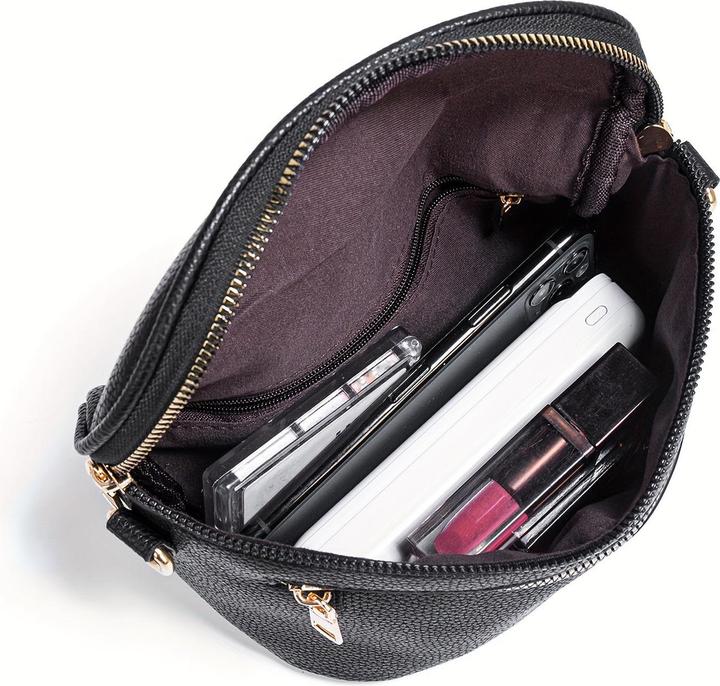 Immagine prodotto Only-Bags.Store Borsa a tracolla con cinturino largo, borsa a tracolla con marsupio, borsa a tracolla con cerniera