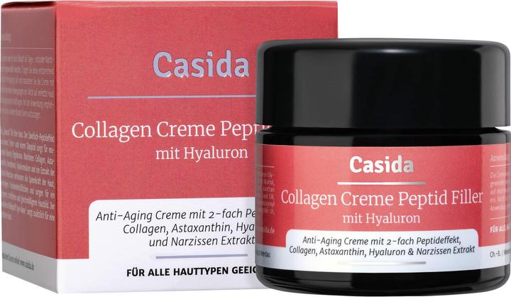 Actual product image Casida Collagen Cream Peptide+Hyal (50 ml, Night cream)