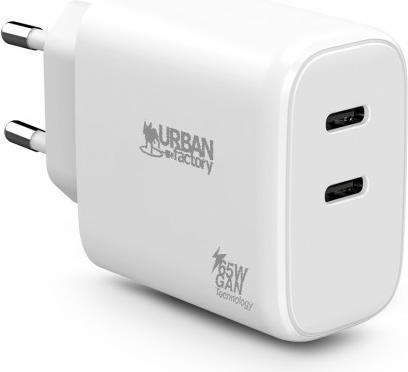 Urban Factory CHARGEUR GAN USB-C 65W - 1 PORT (65 W, 1 portion)