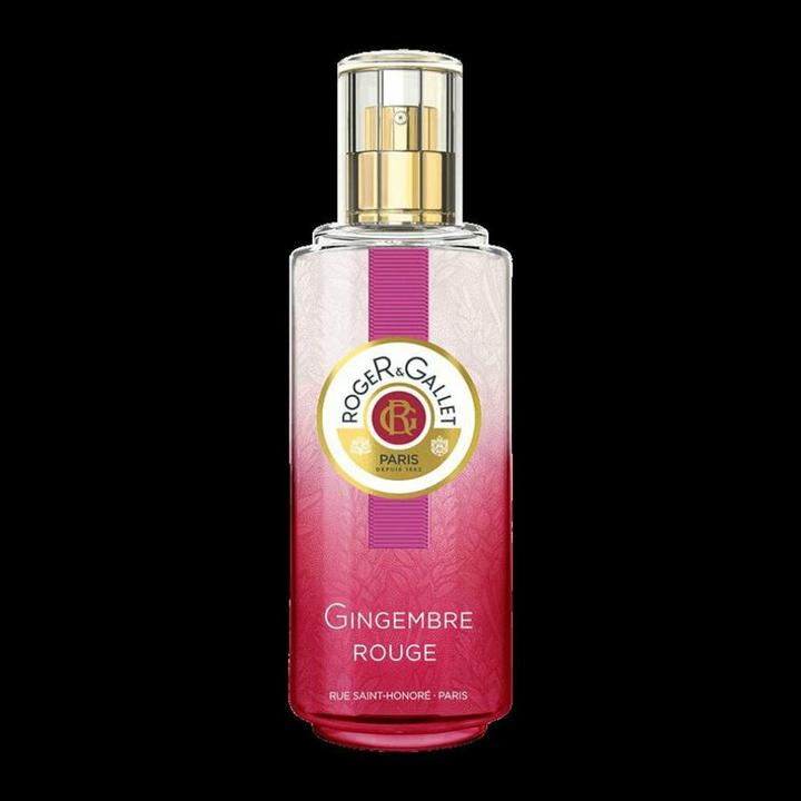 Immagine prodotto Roger & Gallet Gingembre Rouge Acqua fresca e profumata (100 ml, Spray profumato per corpo e capelli, Legno di cedro, Litche, Mandarino, Melagrana, Muschio bianco, Zenzero)