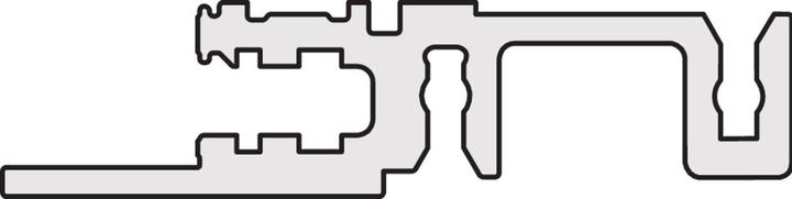 Image du produit Schroff Cadre frontal, non blindé, pour extension de carte horizontale - CADRE FRONTAL 3H